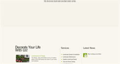Desktop Screenshot of edenlandscaping.com