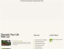 Tablet Screenshot of edenlandscaping.com